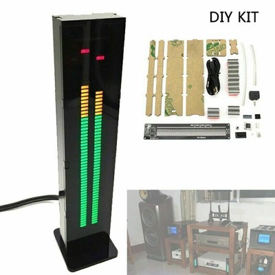 DIY AS60 LED Digital Music Spectrum Audio Sound Level Display VU Meter Analyzer