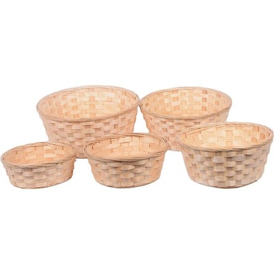 Convenient Carryall Durable and Stylish Bamboo Woven Handwoven Basket