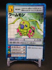 Tarjeta Wormmon Digimon St-114 Digital Monster Bandai TCG De colección Japonesa B001