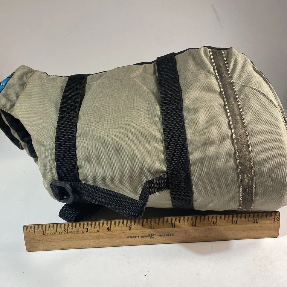 MTI Adventurewear Dog Canine Adjustable Life Jacket  Tan/ Black - Image 4 of 4