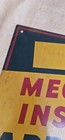Original GM Hydramatic Service Sign Mechanics Institute Approved 30"x24" Steel — photo 2