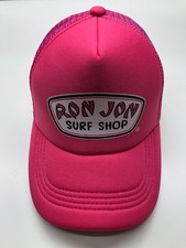 Ron Jon Surf Shop Trucker Hat Pink Kids Girl OSFM Snapback Mesh