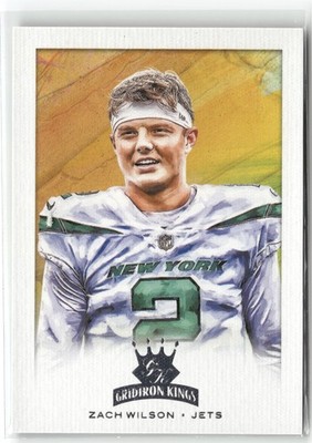 Zach Wilson 2021 Panini Chronicles Donruss Football Gridiron Kings #GK-2