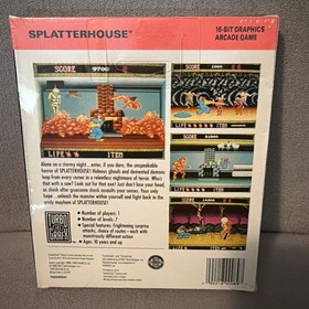 Splatterhouse TurboGrafx-16 Brand New Sealed ! Very Rare
