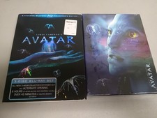 OOP With Slipcover Avatar Blu-ray 2010 3-Disc Set Extended Collectors Edition