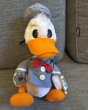 Vintage 1984 Disney Donald Duck 50th Birthday Plush Applause 2370 w/ Tags