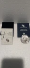 2016 W American Silver Eagle Dollar Coin Uncirculated Burnished with OGP/COA