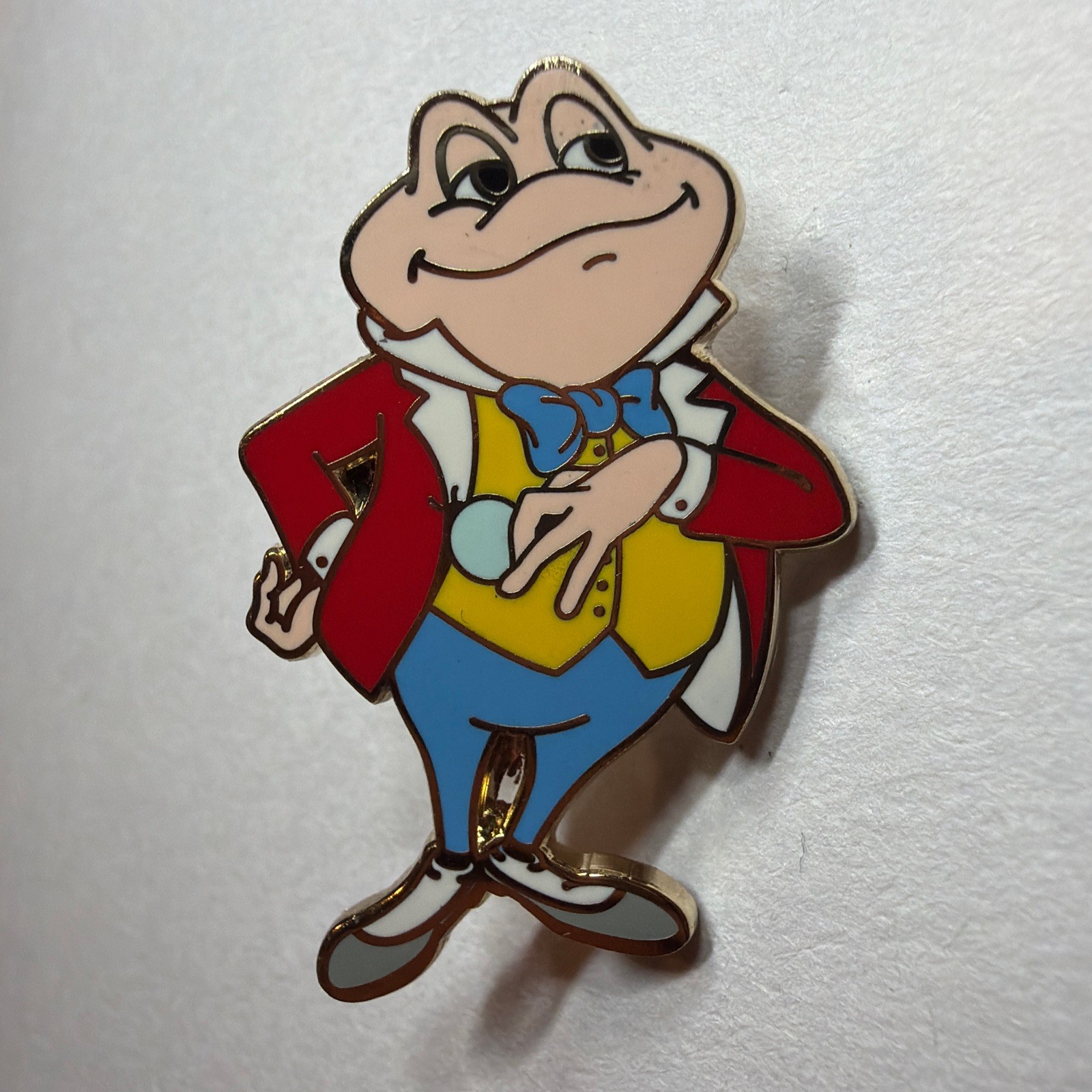 DISNEY Parks Collectible Authentic Trading Pin 2010 Mr. Toad Ichabod Crane