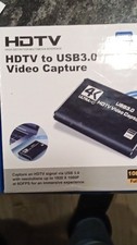 4K Ultra HD Video Capture Device External USB 3.0 Analog to Digital HDTV