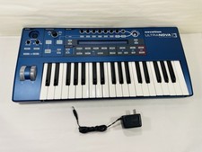Novation ULTRANOVA Analog Modeling Synthesizer Keyboard Blue White -For Parts-