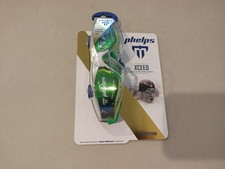 MP Michael Phelps XCEED Swimming Goggles Titanium Mirror Lens-Made in Italy