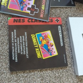 NES Classics : Donkey Kong - Nintendo Game Boy Advance - Boxed & Complete