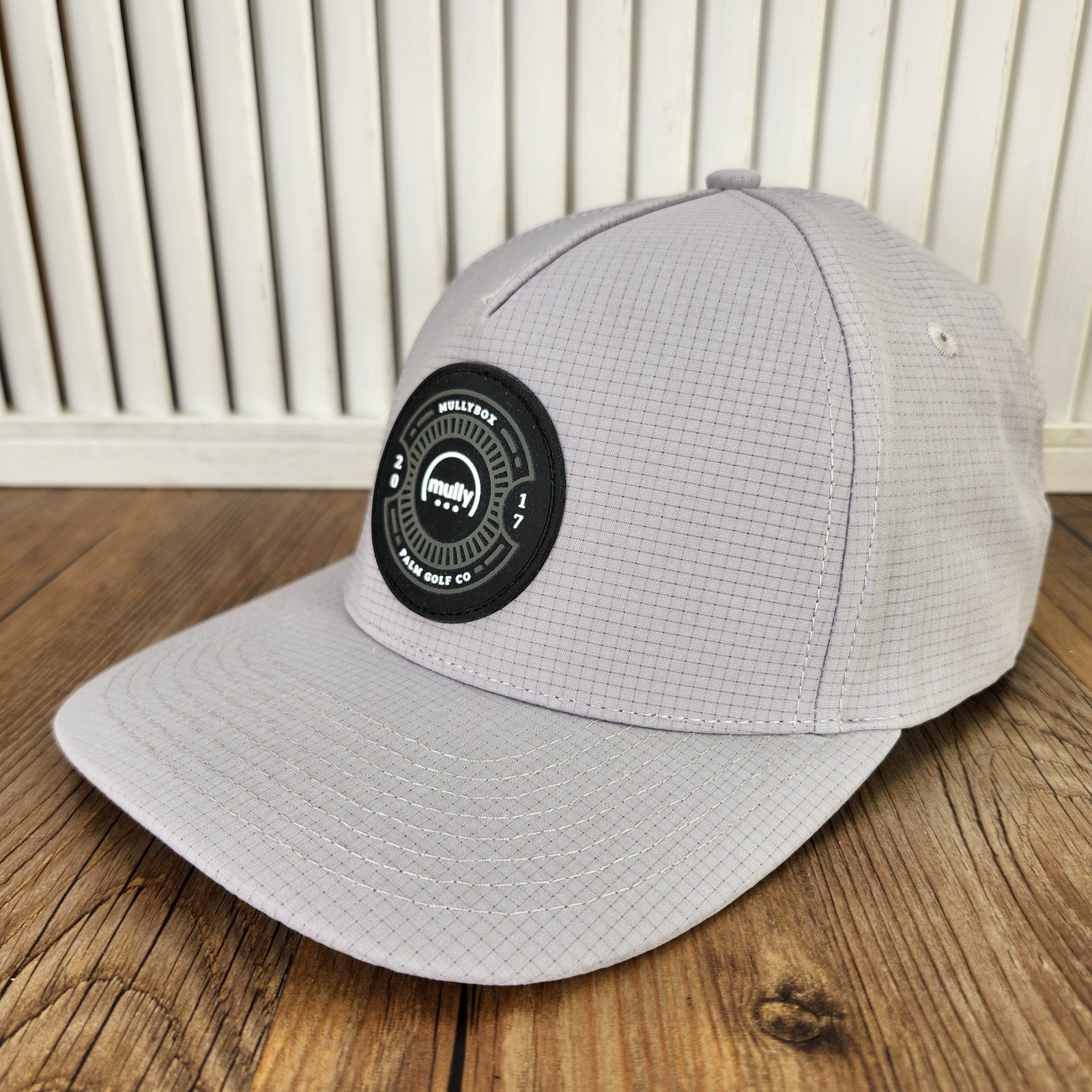Co Mullybox Snapback Hat Cap Gray Adjustable Performance Ath