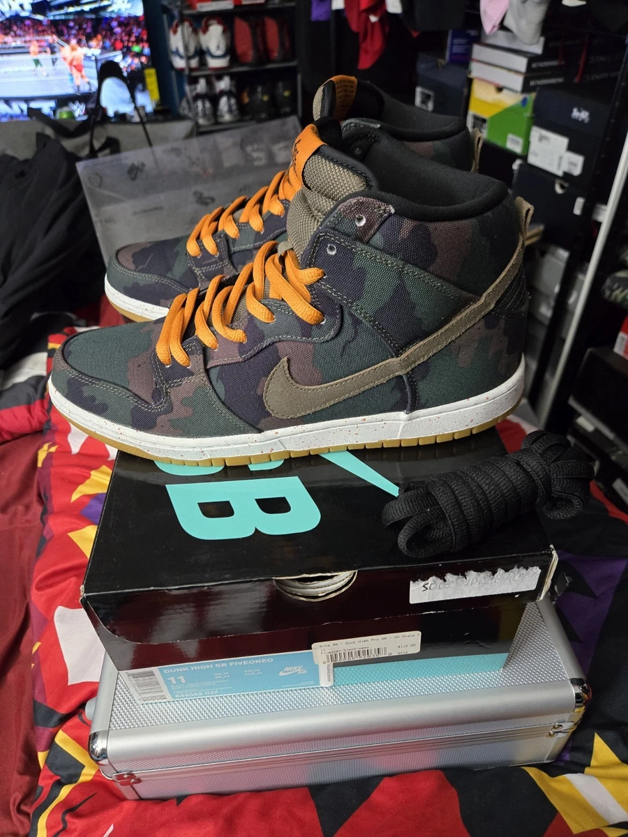 Nike Dunk SB High Camo | eBay