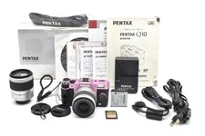 PENTAX Q10 Digital Camera Original Purple  Double Lenses Set From JAPAN 2832