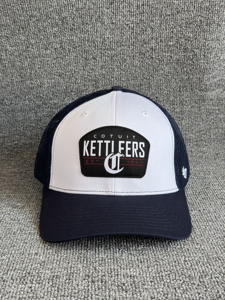 '47 Brand Cotuit Kettleers Trucker Snapback Navy White Hat Adjustable