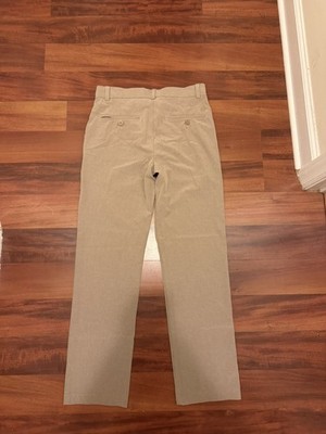Vineyard Vines Performance Straight Leg Pants Boys Size 16 Khaki Tan