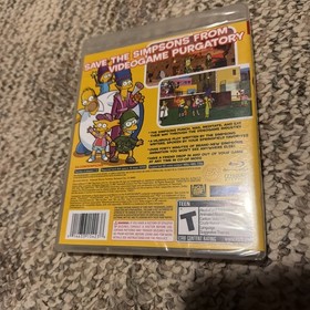 The Simpsons Game PS3 (PlayStation 3, 2007) - BRAND NEW FACTORY SEALED Rare!