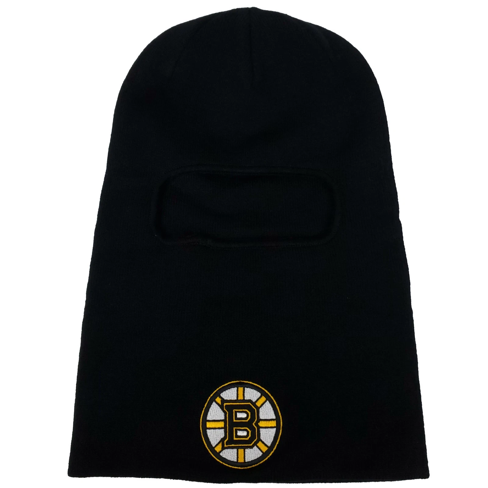 Boston Bruins Mitchell & Ness NHL Balaclava Ski Mask Cuff Knit Black NWT