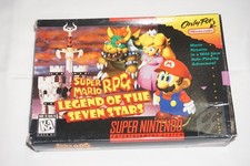 Super Mario RPG: Legend of Seven Stars (Super Nintendo SNES) Complete in Box CIB