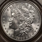 1900 Morgan, PCGS MS65 OGH CAC, satin white HOT-50, DKRCs DOLLAR DEAL WEDNESDAY!