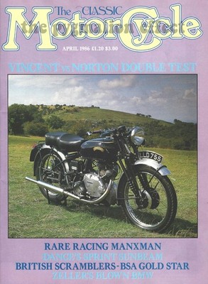 493cc Sunbeam DB BSA Gold Star ZB BB Zeller-BMW Norton Model ES2 Vincent Comet