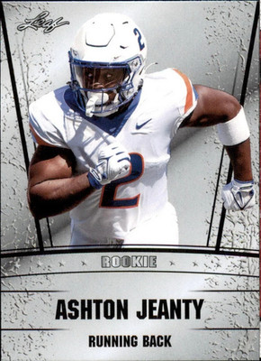 2025 Leaf SILVER ROOKIE ASHTON JEANTY RS-01 LAS VEGAS RAIDERS Mint RC