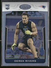 2017 Panini Certified #196 Derek Rivers Mirror #/299 Rookie