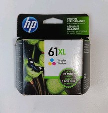 HP CH564WN 61XL Tri-Color Ink Cartridge, Exp Apr 2016 61 XL Sealed