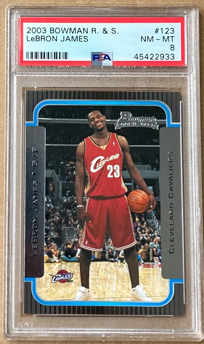 Bowman LeBron James Professional Sports Authenticator (PSA