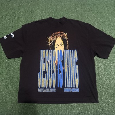 JESUS IS KING KANYE WEST シャツ Kanye West x AWGE Sunday Service Jesus is King Hip Hop Rap Tour