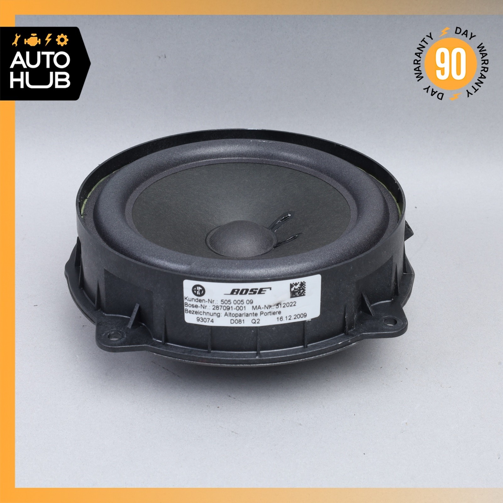 08-19 Maserati GranTurismo M145 Door Sound Speaker 50500509 OEM