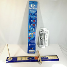 Vintage Deluxe Wooden EZ Bow Maker With Ribbon Spool Holder With Instructions