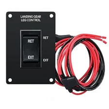 Replacement Switch with Black Iron Panel and Anti-Rust Prevention -black