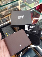 Leather wallet Montblanc Brown -937/Meisterst...