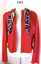 Rote Bikerjacken für Damen online kaufen