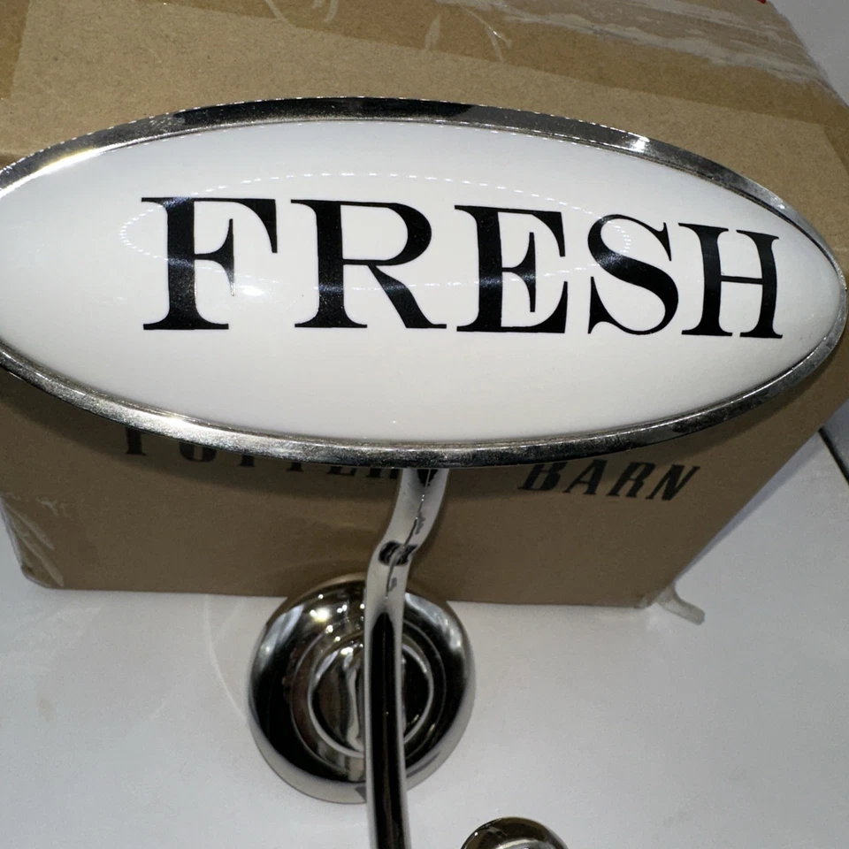 POTTERY BARN “FRESH” BATHROOM TOWEL/ROBE HOOK Discontinued HTF - Image 3 of 4