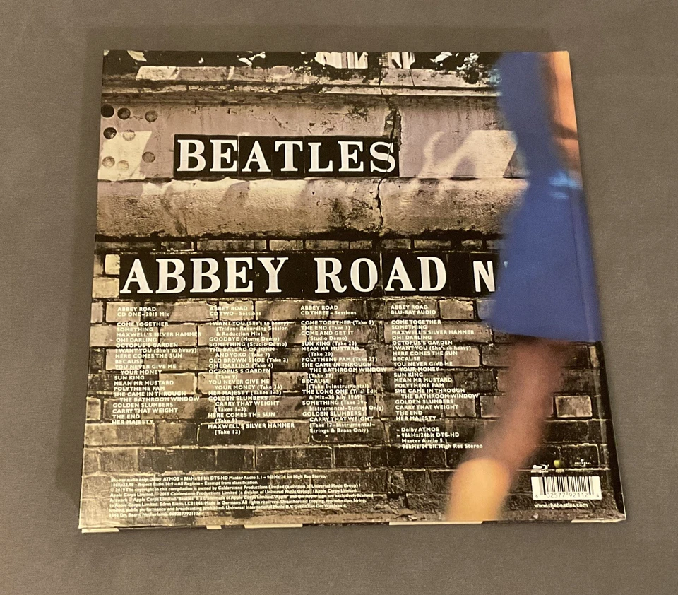 The Beatles - Abbey Road | 50th Anniversary | Box Set 3CD, BluRay, Buch | NM - Bild 2 von 4