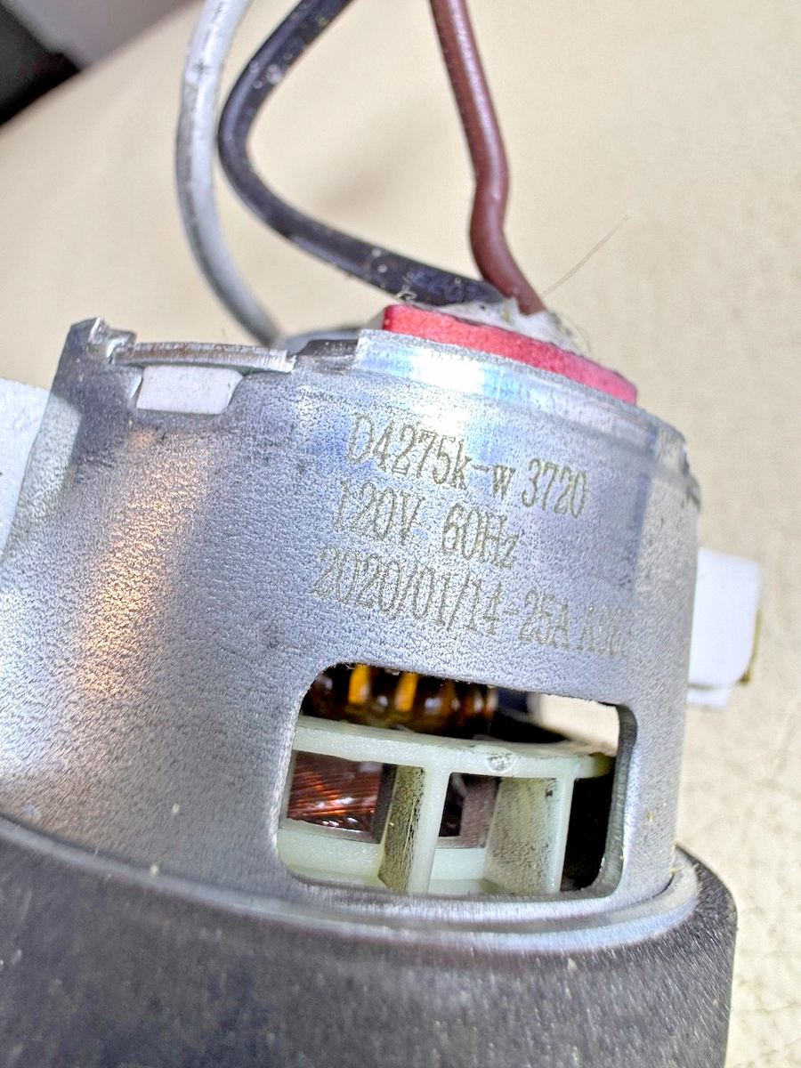 Shark LZ602 LZ600 LZ601 QU602 120V Power Head Brushroll Motor