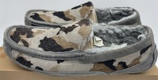 UGG Ascot, Metal Fur Camo/Suede Fur Slippers Mens Size 11