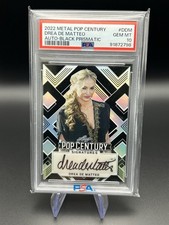 2022 Leaf Metal Pop Century Drea De Matteo Black 10/10 PSA 10 Gem Mint Sopranos