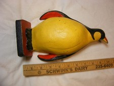 Penguin Doorstop about 9 5/8