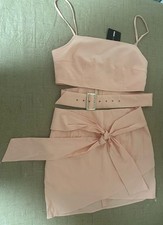 New w/Tags Womens Fashion Nova 2 Piece Salma Set Blush Size Small
