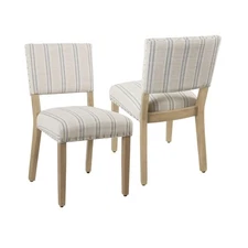 Home Decor | Upholstered Dining Chairs | Dining Chairs Set of 2 with Nailhead...