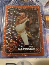 2024 Topps Baseball (RC) Kyle Harrison Giants Orange Disco /299