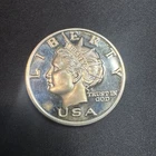 2000 NORFED USA $10 Liberty Head 1oz .999 Fine Silver Round Rare UNC-MS RARE