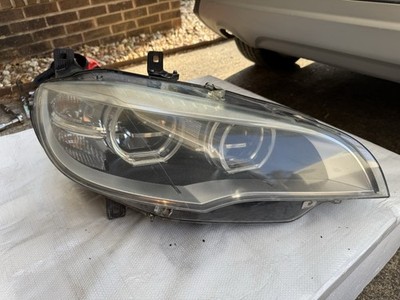 2012 2013 2014 BMW X6 MX6 X5M E71 RIGHT ADAPTIVE LED HEADLIGHT OEM Lower Tab**