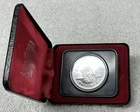 1875-1975 Canada Silver Dollar! Calgary Centennial! In It’s Original Case