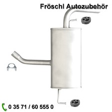 für Toyota Auris 1,8 Hybrid E18 Endtopf Auspuff Auspuffanlage a*