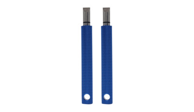 (2pcs - Blue) Majek Golf Groove Sharpener for Wedges & Irons. Perfect Golf Gift